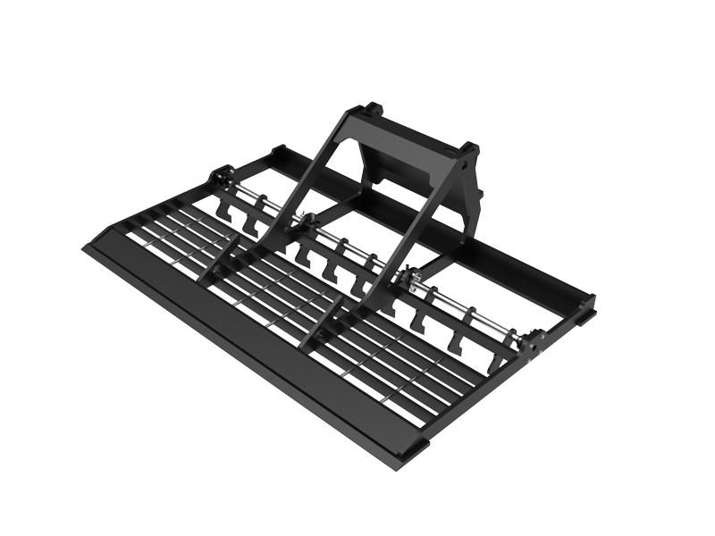 Perfekt ebener Boden mit dem Leveler für den Avant Loader