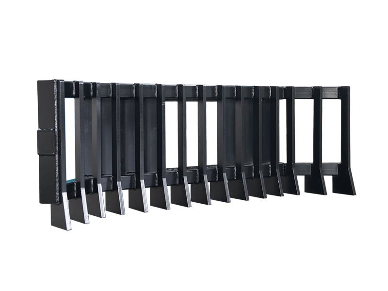 Der Heavy Duty Skid Steer Push Stick Rake - Ihr Partner für eine effiziente Landlichtung