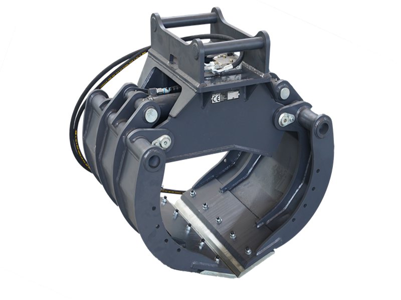 Bagger Forstwirtschaft Holzgreifer