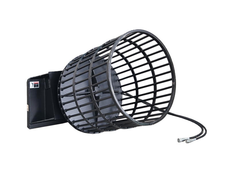 Revolutionieren Sie die Schuttbeseitigung mit dem Kompaktlader-Rotationssteinsammler