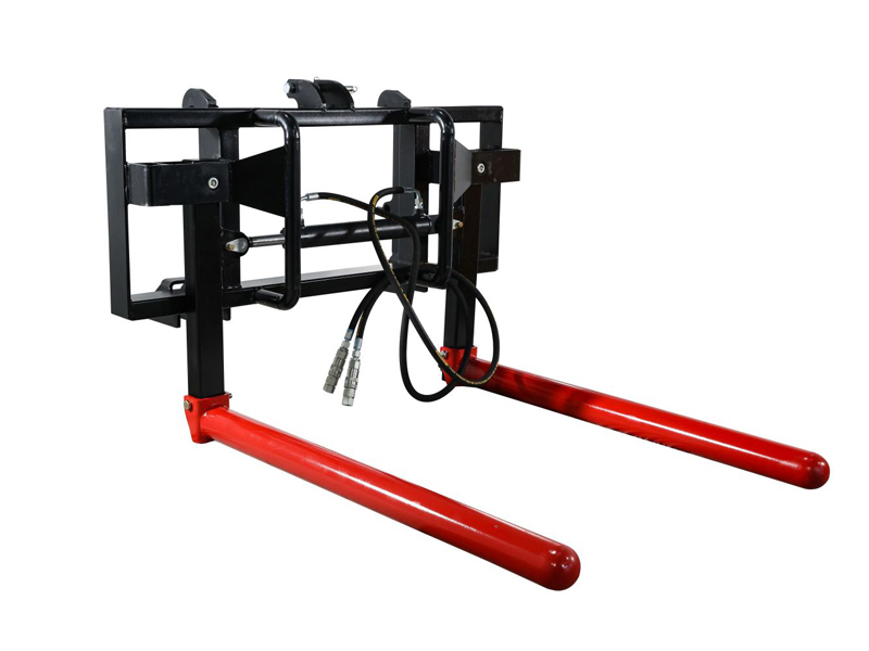 Hydraulischer einzelner Rund- oder Quaderballenheber